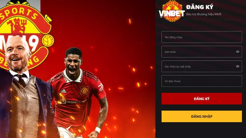 Các bước đăng ký tài khoản Vinbet đơn giản, nhanh chóng