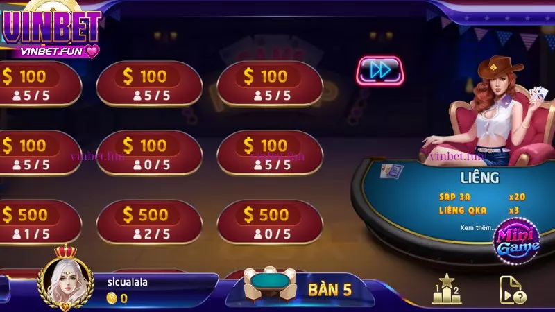 Hướng dẫn chơi bài Liêng Online chi tiết